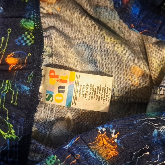 NWT Gamer video game genius levels pjs pajama set cotton - Picture 4 of 4